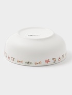 Салатник новогодний Доляна «Волшебный праздник», 580 мл, 15.5×6 см, фарфор, белый - Фото 5