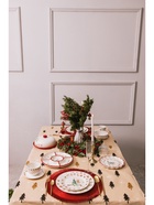 Чайная пара новогодняя «Волшебный праздник», 2 предмета: чашка 210 мл, блюдце d=15.7 см, фарфор, белая - Фото 7