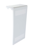 УЦЕНКА Экран на чугунный радиатор ZEIN Delta-max, 290×610×160 мм, 3 секции, металл., белый - Фото 1