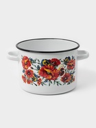 УЦЕНКА Кастрюля 4,5 л цил белосн, Маки мечта, 1с17я - Фото 2