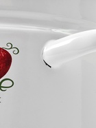 УЦЕНКА Кастрюля 7 л цил деколь МИКС (белая) - Фото 2