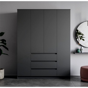 {{photo.Alt || photo.Description || 'УЦЕНКА Шкаф Мадера распашной, четырёхстворчатый, 1600×520×2100, Графит'}}