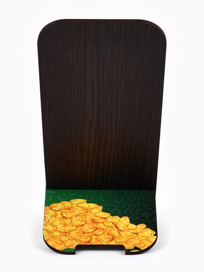 Подставка под телефон новогодняя «Притягиваю удачу», 19.3×8 см