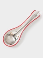 Подставка под ложку новогодняя Доляна «Волшебный праздник», 22.3×7.1×2.5 см, доломит, белая - Фото 4