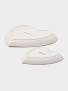 Тарелки сервировочные новогодние Доляна «Сказочный бал.Щелкунчик», набор 2 шт., 22.5×2.6 см, 16.5×2 см, доломит, белые - Фото 4