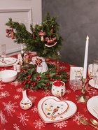 Сахарница новогодняя Доляна «Сказочный бал.Щелкунчик», 350 мл, доломит, белая - Фото 6