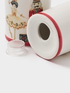 Набор для специй новогодний Доляна «Сказочный бал.Щелкунчик», 2 предмета: солонка, перечница 50 мл, 4.5×6.5, доломит, белый - Фото 4