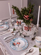 Подставка под ложку новогодняя Доляна «Зимний вечер», 22.3×7.1×2.7 см, доломит, белая - Фото 7