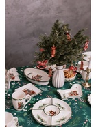 Кружка новогодняя Доляна «Сказки зимнего леса», 300 мл, фарфор, белая - Фото 5