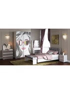 Кровать односпальная «Мемори КР – 09», 1270×893×2036 мм, цвет белый/серый - Фото 4