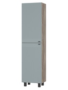 Шкаф – пенал «Олива ПН – 01», 500×372×2015 мм, цвет дуб каньон/шарли бриз MF11 - Фото 1