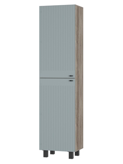 Шкаф – пенал «Олива ПН – 01», 500×372×2015 мм, цвет дуб каньон/шарли бриз MF11