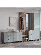 Шкаф – пенал «Олива ПН – 01», 500×372×2015 мм, цвет дуб каньон/шарли бриз MF11 - Фото 5