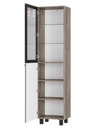 Шкаф – пенал «Олива ПН – 03», 502×377×2016 мм, цвет дуб каньон/муссон софт MF14 - Фото 2