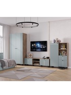 Тумба под ТВ «Олива ТБ – 09», 1602×484×376 мм, цвет дуб каньон/MF11 - Фото 5