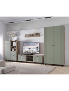 Тумба под ТВ «Олива ТБ – 09», 1602×484×376 мм, цвет дуб каньон/MF12 - фото 51142908