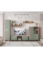 Тумба под ТВ «Олива ТБ – 09», 1602×484×376 мм, цвет дуб каньон/MF12 - Фото 5