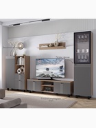 Тумба под ТВ «Олива ТБ – 09», 1602×484×376 мм, цвет дуб каньон/MF14 - фото 51255420