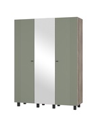 Шкаф прямой трёхстворчатый «Олива ШК – 08», 1502×514×2016 мм, цвет дуб каньон/эвкалипт софт MF12 - Фото 2