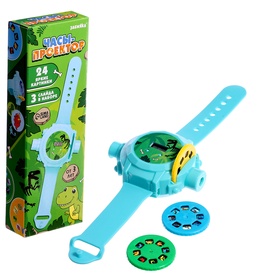 {{photo.Alt || photo.Description || 'УЦЕНКА Часы‑проектор «Динозавры», свет, голубая'}}