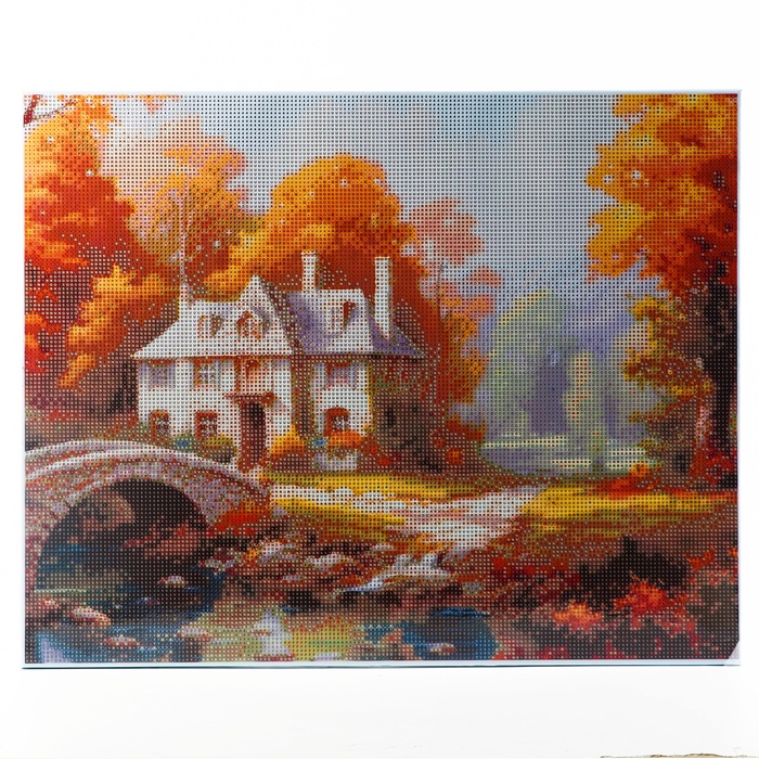 УЦЕНКА Алмазная вышивка полное заполнение «Пейзаж», на раме, 40×50 см - Фото 1