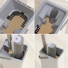 УЦЕНКА Набор для уборки «Компакт»: швабра ПВА 28×4.5×121 см, ведро 17×12.5×34 см - Фото 2