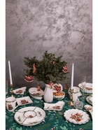 Тарелка сервировочная новогодняя Доляна «Сказки зимнего леса», 20×15.5×3 см, доломит, белая - Фото 6