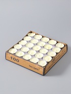 УЦЕНКА Набор свечей чайных, 100 шт., белый, «Дарим красиво» - Фото 2