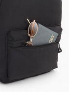 Рюкзак школьный на молнии, с карманами, однотонный, размер 28×11×40 см, чёрный - Фото 9