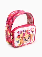 Рюкзак детский для девочки, 18×15×7 см, Щенячий патруль - Фото 2