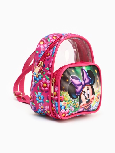 Рюкзак детский для девочки, 18×15×7 см, Минни Маус