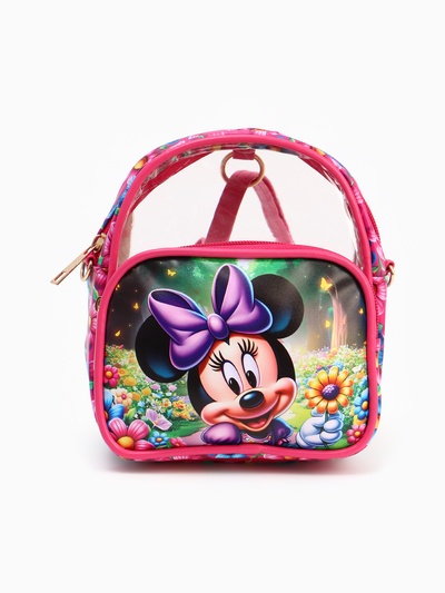 Рюкзак детский для девочки, 18×15×7 см, Минни Маус