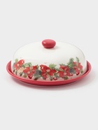 Блинница Доляна «Новогоднее настроение», 23.5×9.7 см, доломит, белая - Фото 1