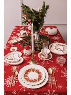 Блинница Доляна «Новогоднее настроение», 23.5×9.7 см, доломит, белая - Фото 8