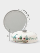 Блинница новогодняя Доляна «Домашние гномики», 23.5×9.7 см, доломит, белая - Фото 2