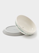 Блинница новогодняя Доляна «Домашние гномики», 23.5×9.7 см, доломит, белая - Фото 4