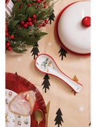 Блинница новогодняя Доляна «Волшебный праздник», 23.5×9.7 см, доломит, белая - Фото 8