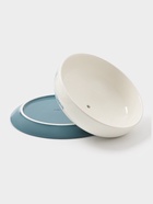 Блинница новогодняя Доляна «Зимний вечер», 23.5×9.7 см, доломит, белая - Фото 4