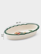 Блюдо для запекания новогоднее Доляна «Сказки зимнего леса», 1.03 л, 28×17.5×4.9 см, доломит, белое - Фото 2