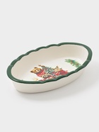 Блюдо для запекания новогоднее Доляна «Сказки зимнего леса», 1.03 л, 28×17.5×4.9 см, доломит, белое - Фото 5