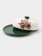 Блинница новогодняя Доляна «Сказки зимнего леса», 23.5×9.7 см, доломит, белая - Фото 2