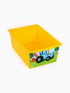 УЦЕНКА Ящик универсальный, объем 30л, цвет жёлтый - Фото 5