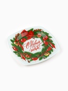 Тарелка новогодняя плоская «С новым годом», 20×20 см - Фото 2