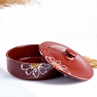 УЦЕНКА Набор для холодца «Подарочный» 3×0.75 л, ромашка коричневая - Фото 3