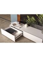 Гостиная «Гринвич 1», комплект 2 предмета, цвет орел селект каминный/белый премиум - Фото 2