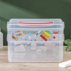 УЦЕНКА Коробка для хранения "multi box" 2 секции, 245х160х165 мм МИКС - Фото 5