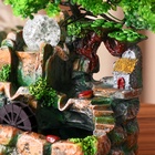 УЦЕНКА Фонтан «Дерево на камнях, домик с лестницей» 14×19×20 см (с подсветкой) - Фото 2