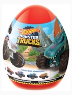 Набор для творчества «Конфитрейд HOT WHEELS» в пластиковом яйце XXL 1/8 - Фото 1