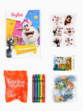 Набор для творчества «Конфитрейд» «Буба» в пластиковом яйце XXL 1/8