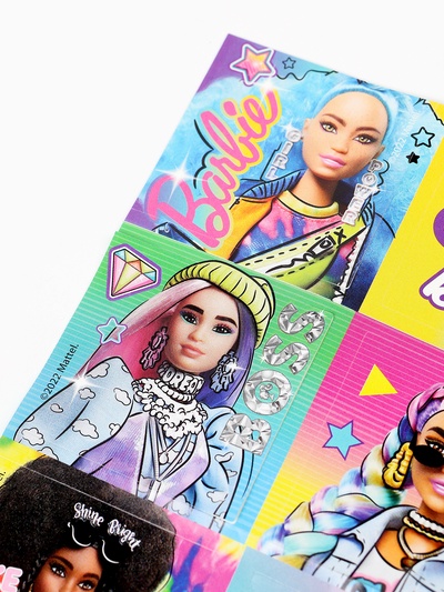 Набор для творчества «Конфитрейд» BARBIE в пластиковом яйце XXL 1/8